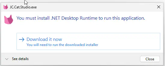 .NET desktop runtime